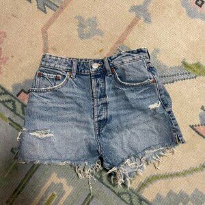Zara Women's Blue Shorts
